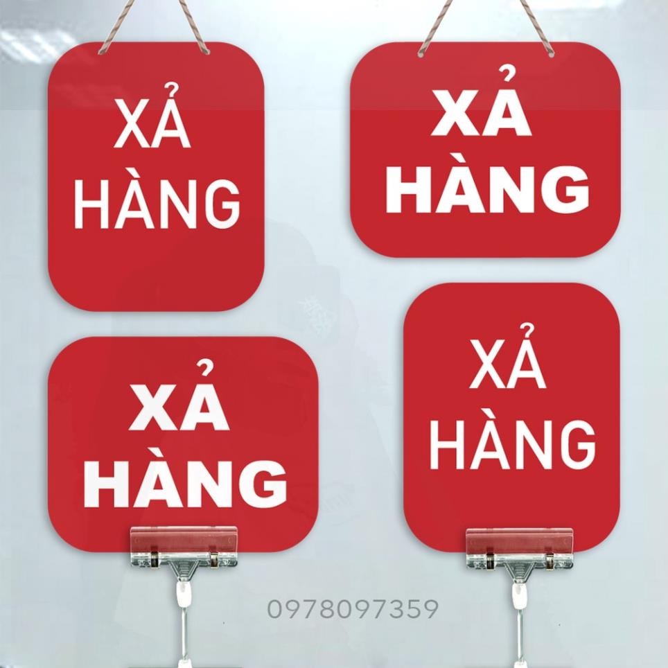 Bảng SALE Móc giảm giá theo phần trăm,đồng giá,tự ghi chất liệu mica dày dặn , bền đẹp, thiết kế theo yêu cầuChotdonnaoo