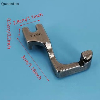 Queenten Vô Hình Dây Kéo Bấm Chân Đơn Phương Dây Kéo Chân Cho Juki Brother Siruba Jack Lockstitch Chân Công Nghiệp QT