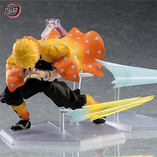 Demon Slayer Kimetsu No Yaiba Agatsuma Zenitsu Figma 522DX PVC Nhân Vật Hành Động