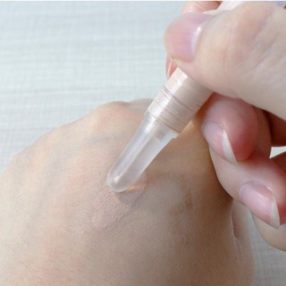 Lọ Rỗng Đựng Kem Nền Dạng Lỏng Kèm Cọ Trang Điểm Tiện Dụng