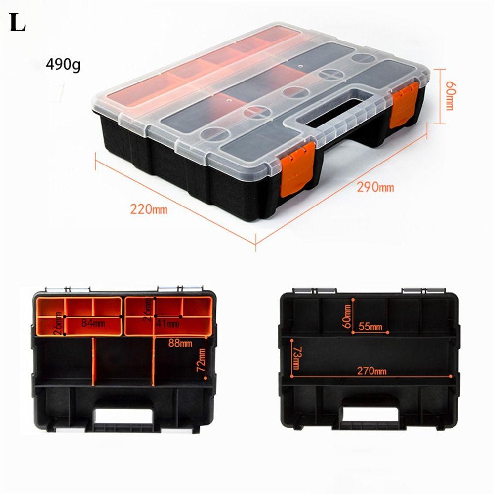 Hộp lưu trữ vít CHEESELY Hộp công cụ sửa chữa đa lưới tuốc nơ vít di động