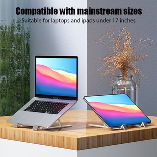 Giá Đỡ Laptop Tùy Chỉnh Di Động Tiện Dụng Cho MacBook Air iPad Tablet