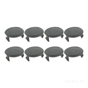 8-piece/set Inner Interior Door Grab Handle Armrest Screw Cover Cap Plug Plastic