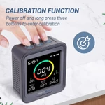 Máy Đo Chất Lượng Không Khí Trong Nhà INKBIRD PTH-9A 6 Trong 1 Khử Trùng CO2 PM2.5 AQI Với Chuông Báo Cho Phòng Tăng Trưởng — ảnh 6