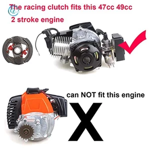Động Cơ Ly Hợp Mini 44-6 49Cc Cho Xe Mô Tô Địa Hình ATV Quad Buggy