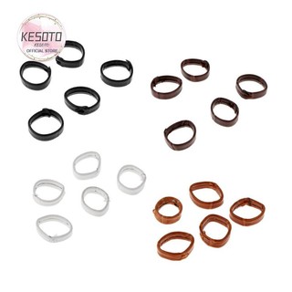 Set 5 Vòng Da PU 20 / 22 / 24mm Giữ Dây Đồng Hồ Đeo Tay - 20mm