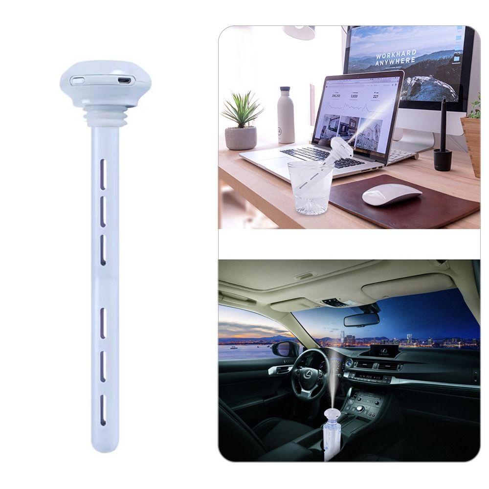 Máy tạo độ ẩm không khí USB TOPTOOLCX, Đèn LED khuếch tán tinh dầu ABS, Máy tạo sương mù ánh sáng lãng mạn Anion di động tại nhà