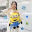 Ba Lô Minion SQ11 Dành Cho Nữ Nam Sinh Viên Dung Tích Lớn Thời Trang Cá Tính Đa Năng Túi Nữ