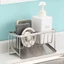 Gía inox 304 Khay đựng giẻ bồn rửa bát 2 tầng tiện lợi bằng inox siêu tiện lợi