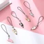Miss * Dây đeo điện thoại sành điệu Kim loại Cat Charm Điện thoại di động Dây chuyền mặt dây chuyền chống thất lạc Lanayrd