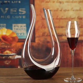 [gazi1] Hộp quà tặng bình đựng rượu hình chữ u-shaped swan decanter creative wine separator boutique