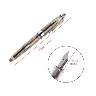 DE JINHAO 992 Bút máy trong suốt 0 5mm Đồ dùng văn phòng phẩm Dụng cụ viết