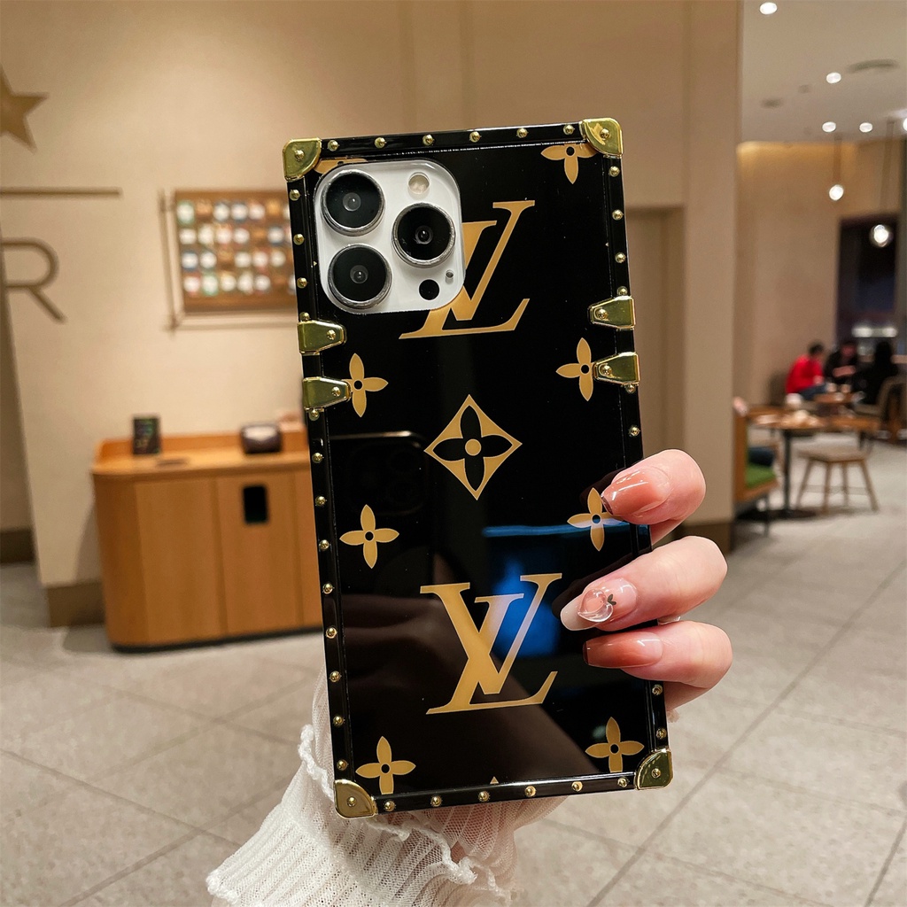 Dành Cho iPhone 16 15 14 PRO MAX 13 PRO MAX 14PLUS Vỏ 12 11 PRO MAX 12 13 mini X Xs MAX Xr 6 6S 7 8 PLUS Vỏ Điện Thoại Màu Đen Độc Đáo Sang Trọng Phong Cách Xu Hướng Thiết Kế Đơn Giản Vỏ Bảo Vệ