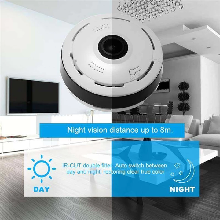 Wi-Fi Security Camera V380 – 1080P – 3