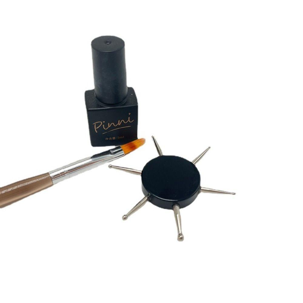 JIGK Nail Art Chấm Dụng Cụ Đĩa 6 Đầu Nail Point Khoan Bút Chấm Tranh