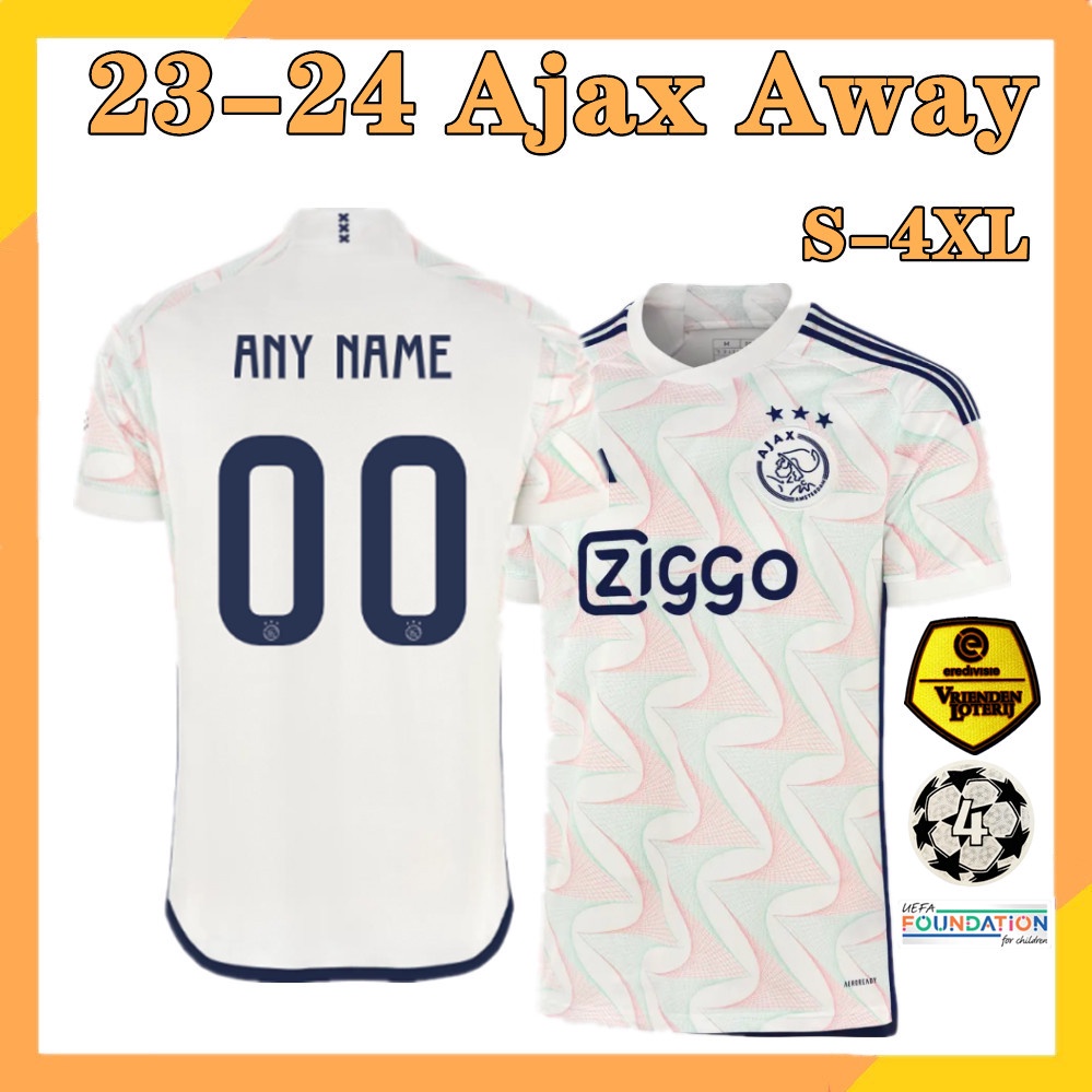 Áo Bóng Đá Câu Lạc Bộ Ajax Size S-4Xl 23-24 Thời Trang Cho Nam | Shopee  Việt Nam