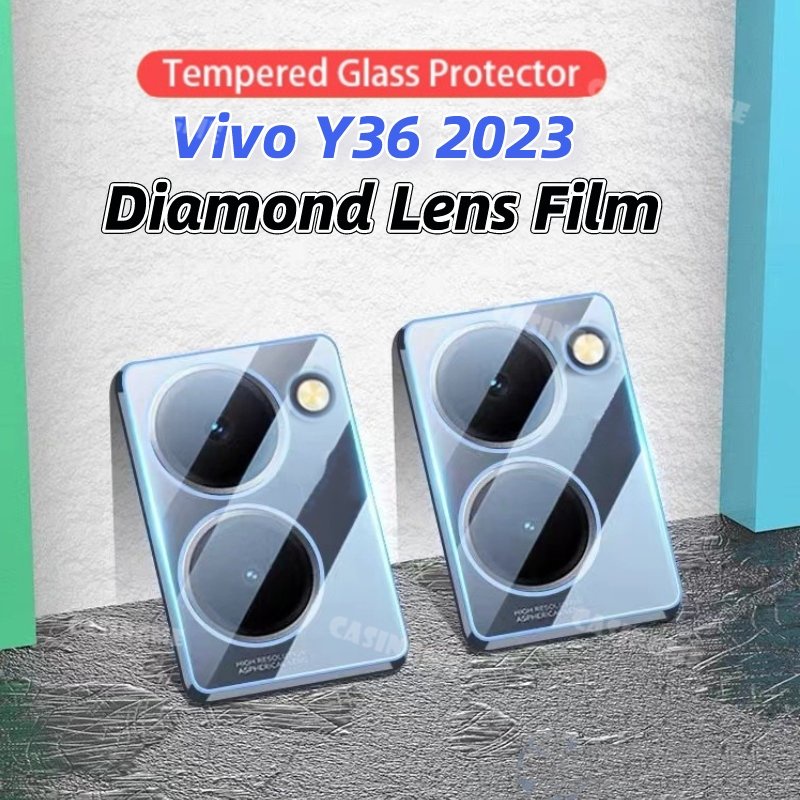 Vivo Y36 2023 Bảo Vệ Ống Kính Máy Ảnh 3D Cho Vivo Y03 Y36 Y16 Y28s 36Y Y05 36 VivoY36 5G 2023 Trong Suốt Kính Cường Lực Mặt Sau Camera Bảo Vệ