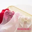 Mgg-toddler Tất mắt cá chân bé gái Tất Cotton mỏng mềm mại Tất mùa hè có nơ cho trẻ sơ sinh