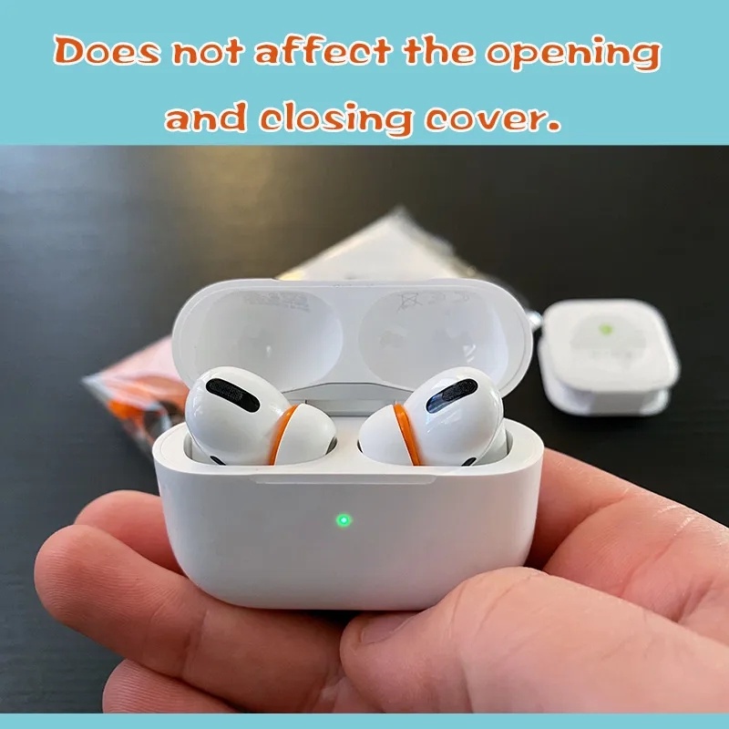 1 Cặp Nút Bọc Đầu Tai Nghe Bằng Cao Su Non Mềm Cách Âm Thay Thế Cho Airpods Pro 1 / 2