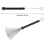 1Pc Retractable Steel Wire Jazz Drum Brush 32cm Drum Stick Percussion Drumsticks