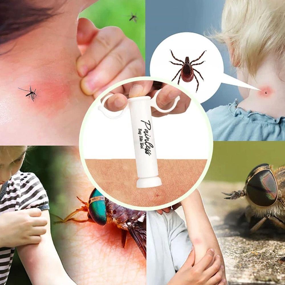Máy hút côn trùng FUJIZOU, Chiết xuất nọc độc hút độc chân không, Dụng cụ khẩn cấp Giảm đau Sting Giảm ngứa tự nhiên Muỗi cắn