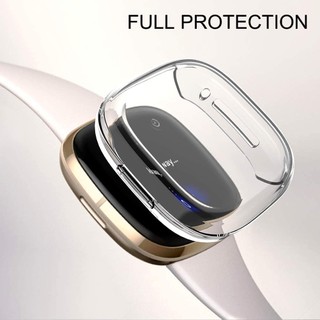 Vỏ TPU Mềm Bảo Vệ Màn Hình Toàn Diện Cho Fitbit Versa 4 / Versa 3 / Sense / Sense 2