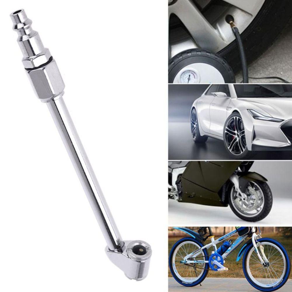 NOTE1 1 / 4 "Ống nối dài, Ống bơm lốp hai đầu cắm nhanh, Máy bơm hơi cầm tay hạng nặng đa năng Máy đo lốp xe tải