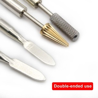 [COD] Bút nhuộm dán NOOKSTORY, Bút dầu viền da bằng thép không gỉ DIY, Da lăn sơn hai đầu chuyên nghiệp