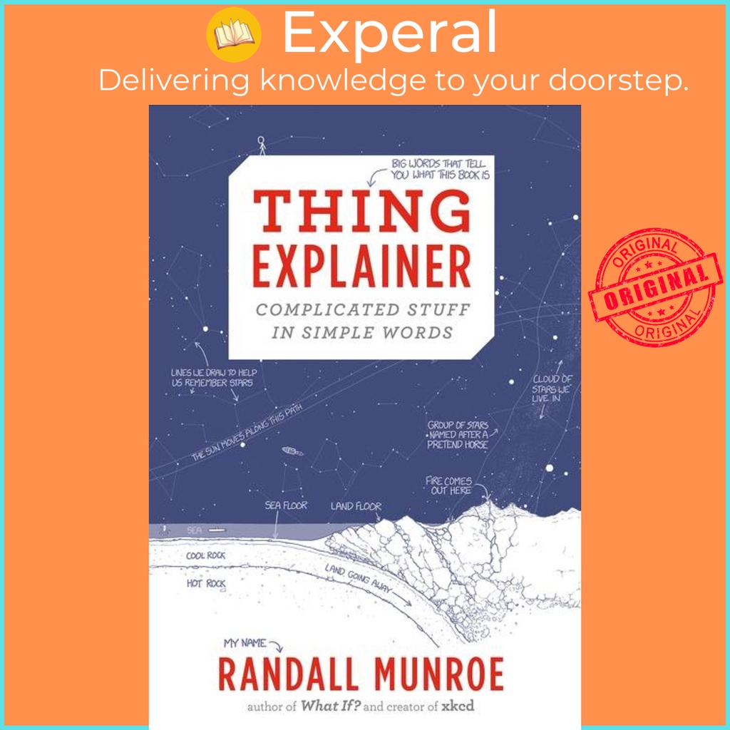 Sách - Thing Explainer - Complicated Stuff in Simple Words by Randall ...