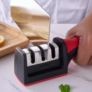 Dụng cụ mài dao kéo 3 khe 3 cấp độ cầm tay tiện lợi