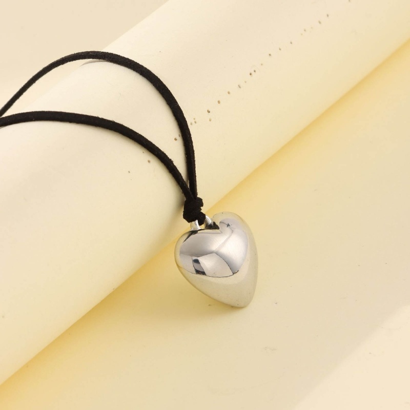 Vòng Cổ Choker Mặt Trái Tim Y2k Thời Trang Cho Nữ