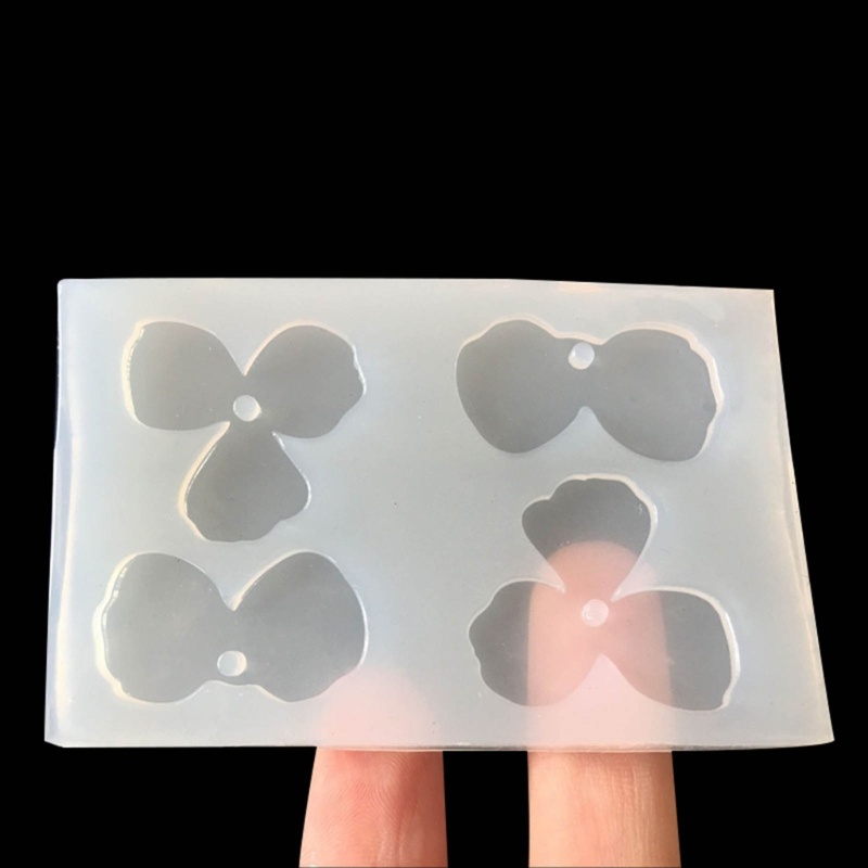 Khuôn Silicone Hình Cánh Hoa Làm Mặt Dây Chuyền DIY