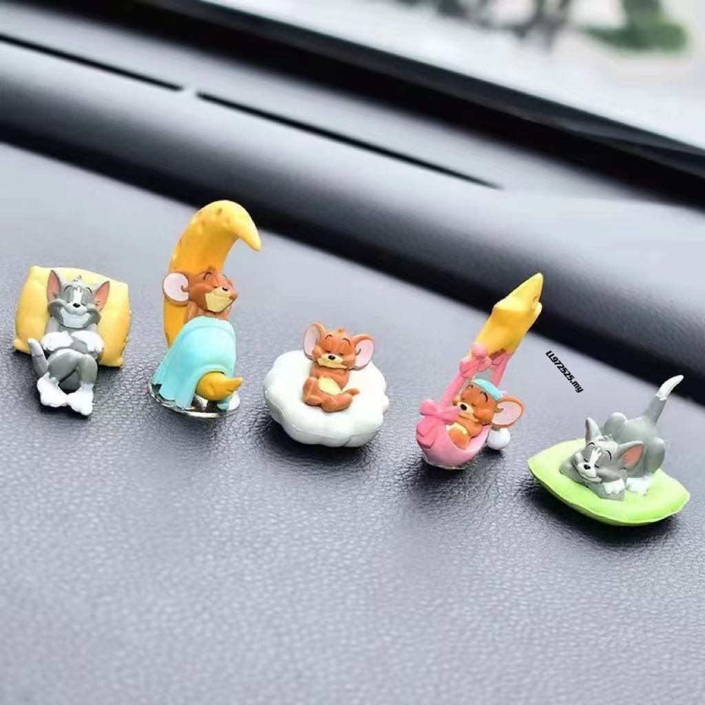 [Hàng Mới] Búp Bê Tom Và Jerry Dễ Thương Trang Trí Nội Thất Xe Hơi