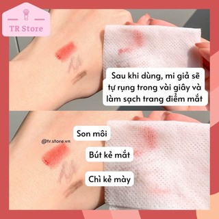 Xịt tẩy mi giả, tẩy keo dán mi, tẩy trang mắt môi chuyên dụng BQI