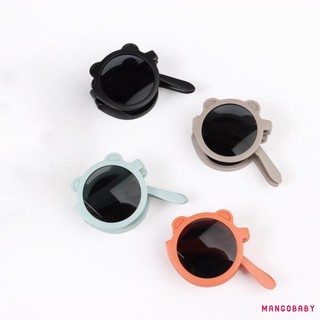 Kính râm phân cực bảo vệ MGG-Toddler UV400 Kính râm hình gấu hoạt hình cho bé trai bé gái