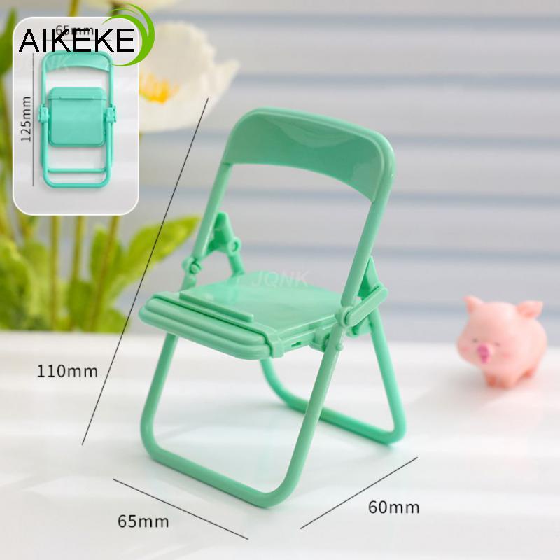 Phụ kiện đa năng trang trí nội thất giá đỡ điện thoại trang trí ghế dễ thương thiết kế sáng tạo màu macaron