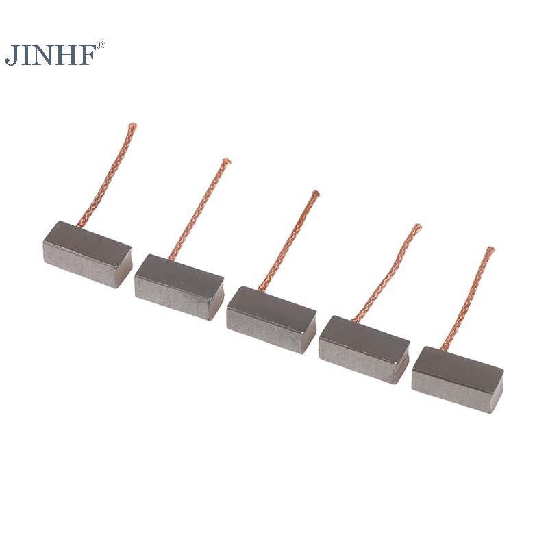 10 Chổi than JINHF cho quạt thổi khí máy sưởi ô tô kích thước 8 * 8 * 20mm