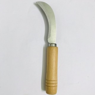 Dao cắt chuối, dao gọt thơm, dụng cụ gọt hoa quả trái cây, bổ cau lưỡi cong, dao ra nải chuối đa năng GD706-Gotmia