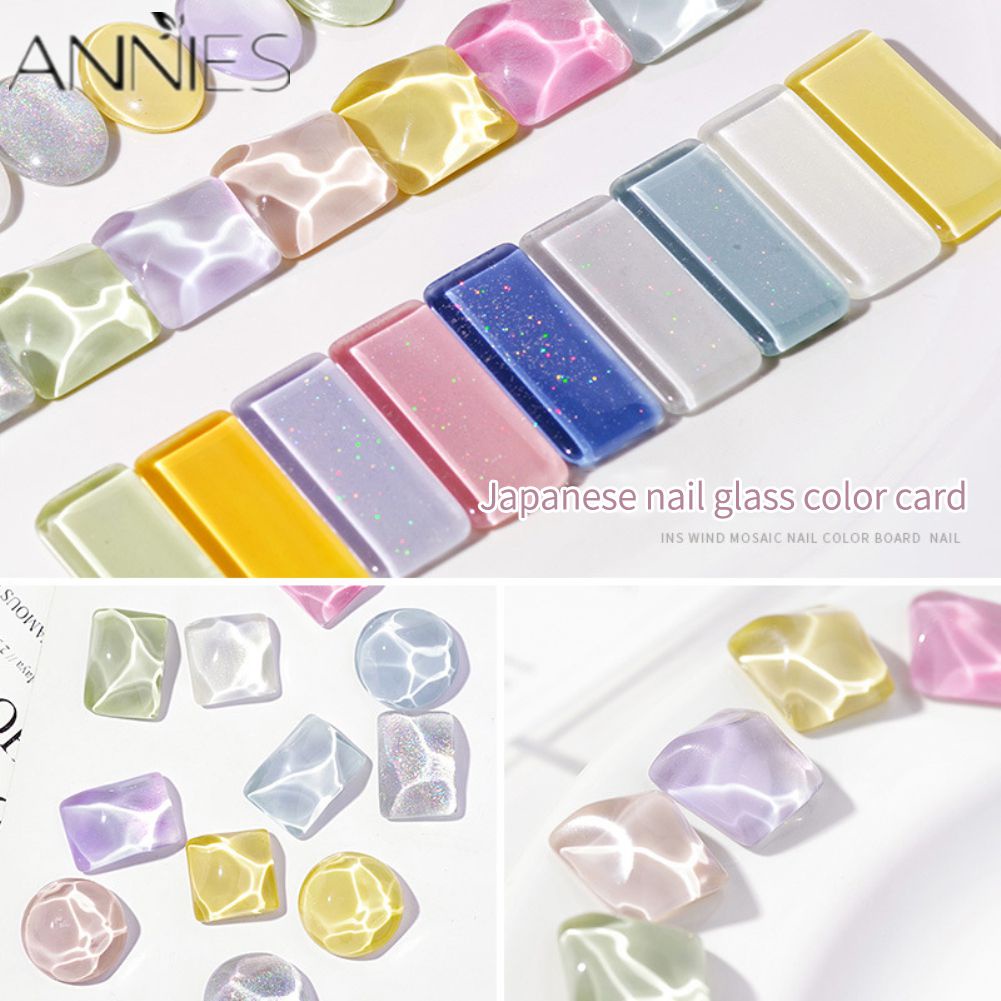 Ảnh Set 40 Thẻ Màu Trong Suốt Trưng Bày Lọ Sơn Móng Tay 1