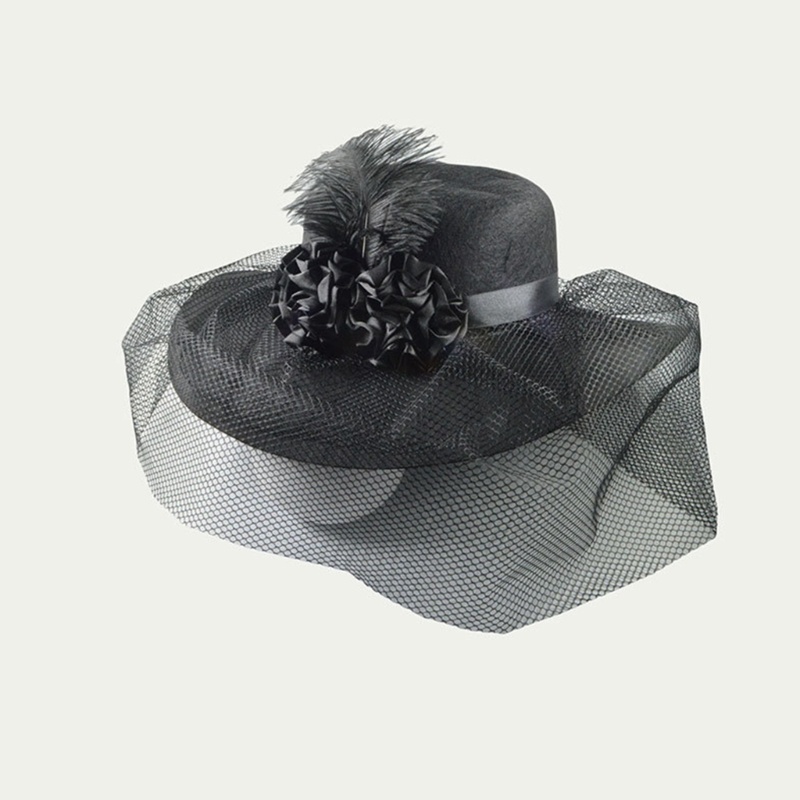 Mũ dự tiệc bầu trời Mũ Derby có tấm che mặt Nhà thờ Mũ Fascinator có lưới Mũ cưới