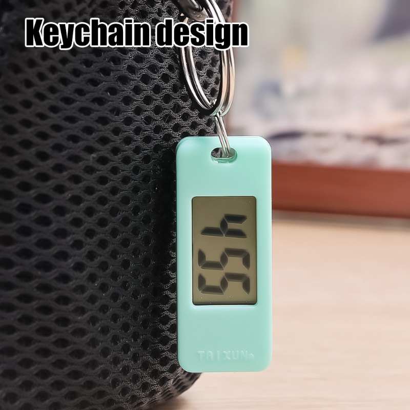 [Featured] Đồng Hồ Điện Tử Kỹ Thuật Số Mini Dạng Móc Khóa Balo Thời Trang Đơn Giản