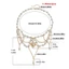 Vòng cổ chocker ngọc trai đính hạt, thời trang thanh lịch cho buổi tiệc