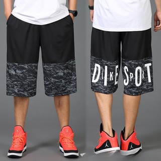 Quần Short Bóng Rổ Dáng Rộng Màu Đen Cỡ Lớn 5XL 6XL 7XL Thời Trang Cho Nam
