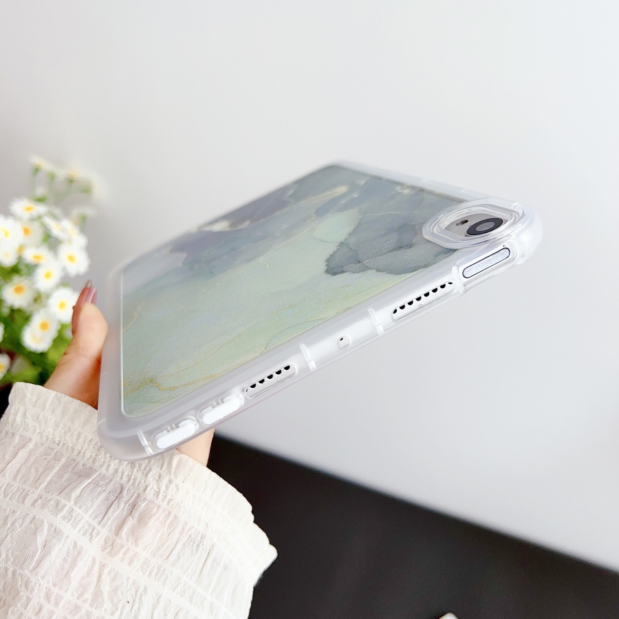 Ốp lưng họa tiết đá cẩm thạch mềm Tương thích với Apple IPad Mini4 mini5 Mini6 Mini7 IPad 5 6 7 8 9 10th 11th a16 Air11 Air4 Air5 10.9 "IPad10.2" Pro10.5 "Pro11 Cover