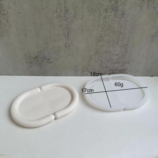 Khuôn Silicone Làm Khay Đựng Nước Chấm Hình Tròn / Đám Mây / Hoa Xinh Xắn DIY