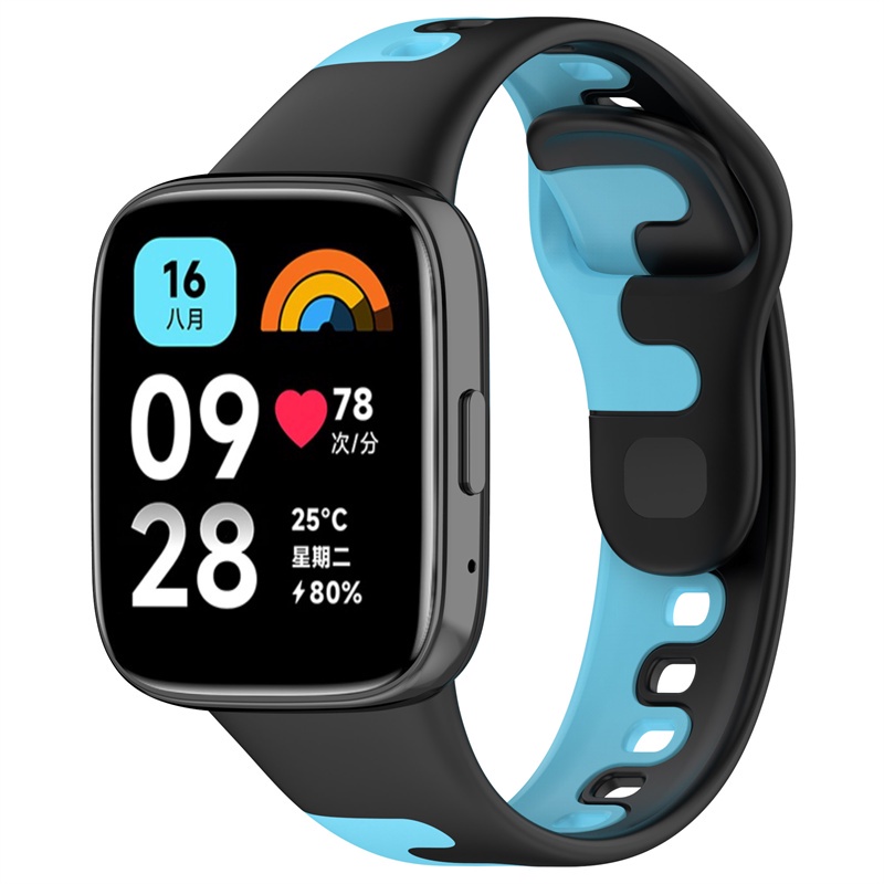 redmi watch 3 active Dây Đeo silicone Thoáng Khí Cho Đồng Hồ Thông Minh Xiaomi Redmi Watch3 Active