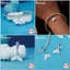 Hạt charm BAMOER hình sứa biển bằng bạc 925