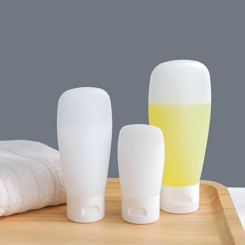 Chai Silicone Đựng Dầu Gội / Sữa Tắm Có Thể Bóp Được 30 / 60 / 100ml