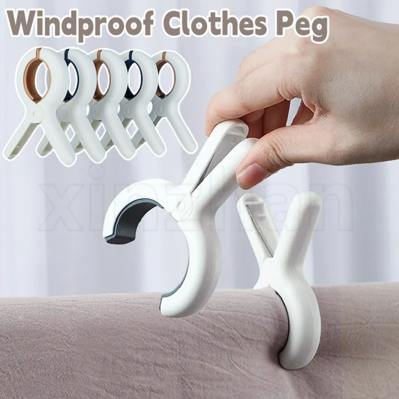 Kẹp Nhựa Phơi Quần Áo / Đồ Lót / Vớ Chống Gió / Chống Trượt Tiện Dụng