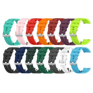 Dây đeo silicon 20mm mới Dây đeo cổ tay thể thao cho Garmin Forerunner 170 / 70 / 645 245 55 158 165 Âm nhạc / Venu Sq 2 / Vivoactive 3 5 6